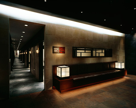 三越レストラン: Teppan Edo･入口